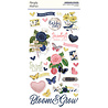 Simple Stories Simple Vintage Indigo Garden Chipboard (17121) (OUTLET)