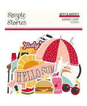 Simple Stories Summer Lovin' Bits & Pieces (17317) (OUTLET)