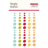 Simple Stories Summer Lovin' Enamel Dots (17324) (OUTLET)