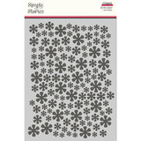 Simple Stories Summer Lovin' 6x8 Inch Stencil Retro Daisy (17326) (OUTLET)