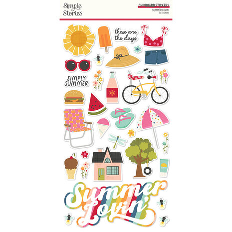 Simple Stories Summer Lovin' Collector's Essential Kit (17330) (OUTLET)