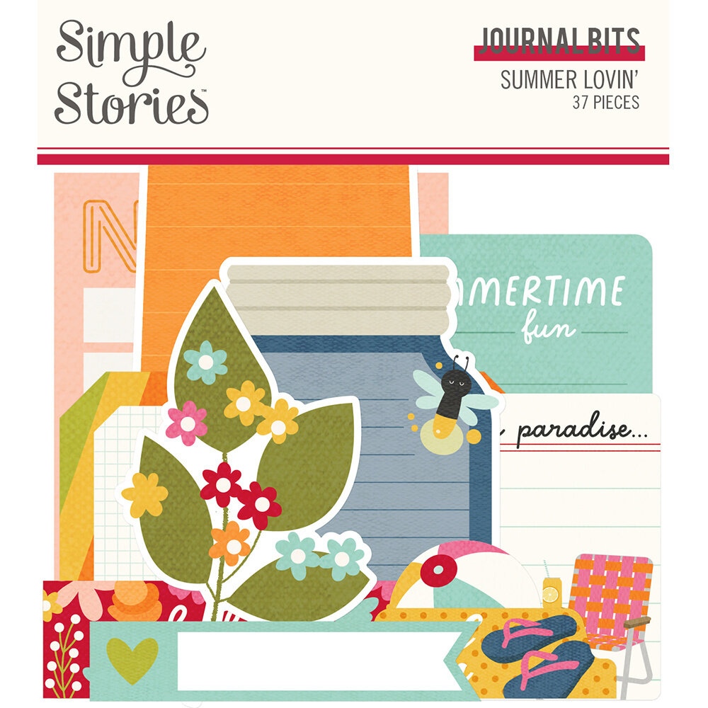 Simple Stories Summer Lovin' Collector's Essential Kit (17330) (OUTLET)