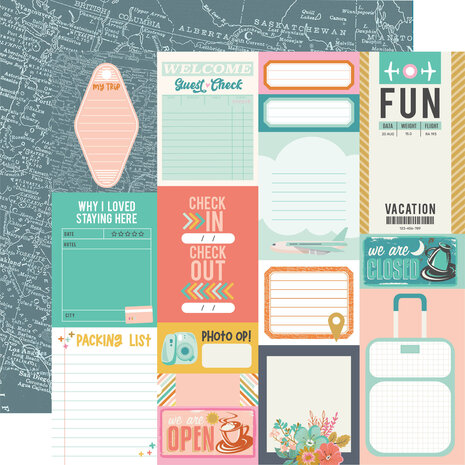 Simple Stories Let's Go! 6x8 Inch Paper Pad (17714) (OUTLET)