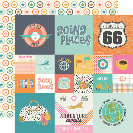 Simple Stories Let's Go! 6x8 Inch Paper Pad (17714) (OUTLET)