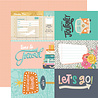 Simple Stories Let's Go! 6x8 Inch Paper Pad (17714) (OUTLET)