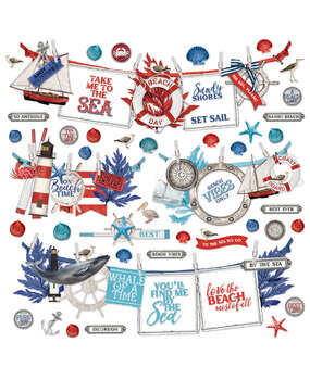 Simple Stories Simple Vintage Vintage Seas Banner Sticker (17802) (OUTLET)