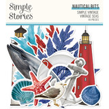 Simple Stories Simple Vintage Vintage Seas Nautical Bits & Pieces (17823) (OUTLET)