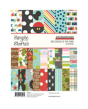 Simple Stories Say Cheese At The Park 6x8 Inch Paper Pad (17914) (OUTLET)