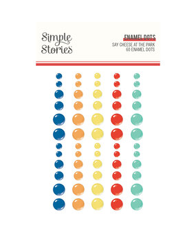 Simple Stories Say Cheese At The Park Enamel Dots (17923) (OUTLET)