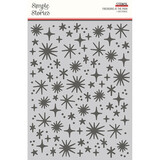 Simple Stories Say Cheese At The Park Stencil Fireworks At The Park (17925) (OUTLET)