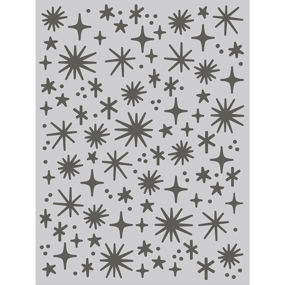 Simple Stories Say Cheese At The Park Stencil Fireworks At The Park (17925) (OUTLET)