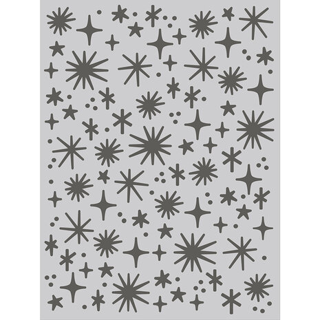 Simple Stories Say Cheese At The Park Stencil Fireworks At The Park (17925) (OUTLET)