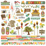Simple Stories Say Cheese Adventure At The Park Cardstock Sticker (17948) (OUTLET)