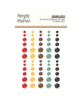 Simple Stories Say Cheese Frontier At The Park Enamel Dots (17991) (OUTLET)