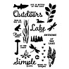 Simple Stories Simple Vintage Lakeside Clear Stamps (18020) (OUTLET)