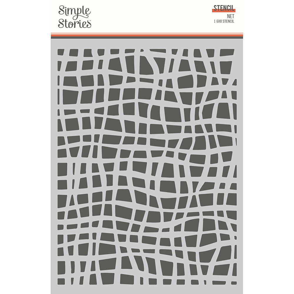 Simple Stories Simple Vintage Lakeside Stencil Net (18032) (OUTLET)