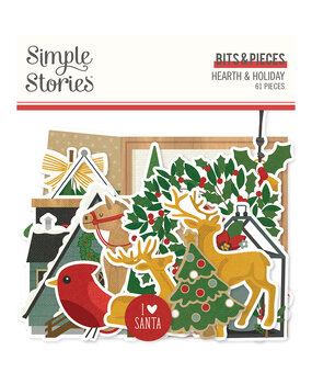Simple Stories Hearth & Holiday Bits & Pieces (18217) (OUTLET)