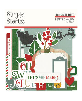 Simple Stories Hearth & Holiday Journal Bits (18218) (OUTLET)