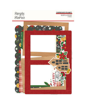 Simple Stories Hearth & Holiday Chipboard Frames (18221) (OUTLET)