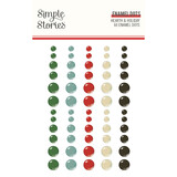 Simple Stories Hearth & Holiday Enamel Dots (18226) (OUTLET)