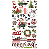 Simple Stories Simple Vintage Christmas Lodge Chipboard (18421) (OUTLET)