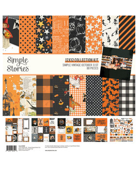 Simple Stories Simple Vintage October 31st Collection Kit (18600) (OUTLET)