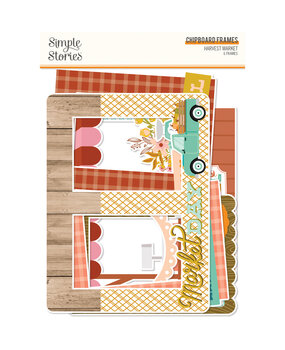 Simple Stories Harvest Market Chipboard Frames (18720) (OUTLET)