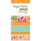 Simple Stories Harvest Market Washi Tape (18724) (OUTLET)