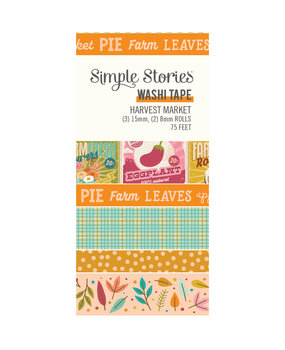 Simple Stories Harvest Market Washi Tape (18724) (OUTLET)