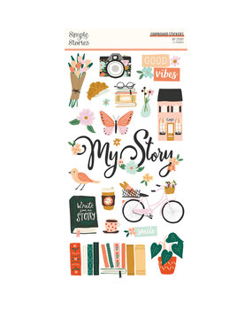 Simple Stories My Story Chipboard Stickers (19316) (OUTLET)