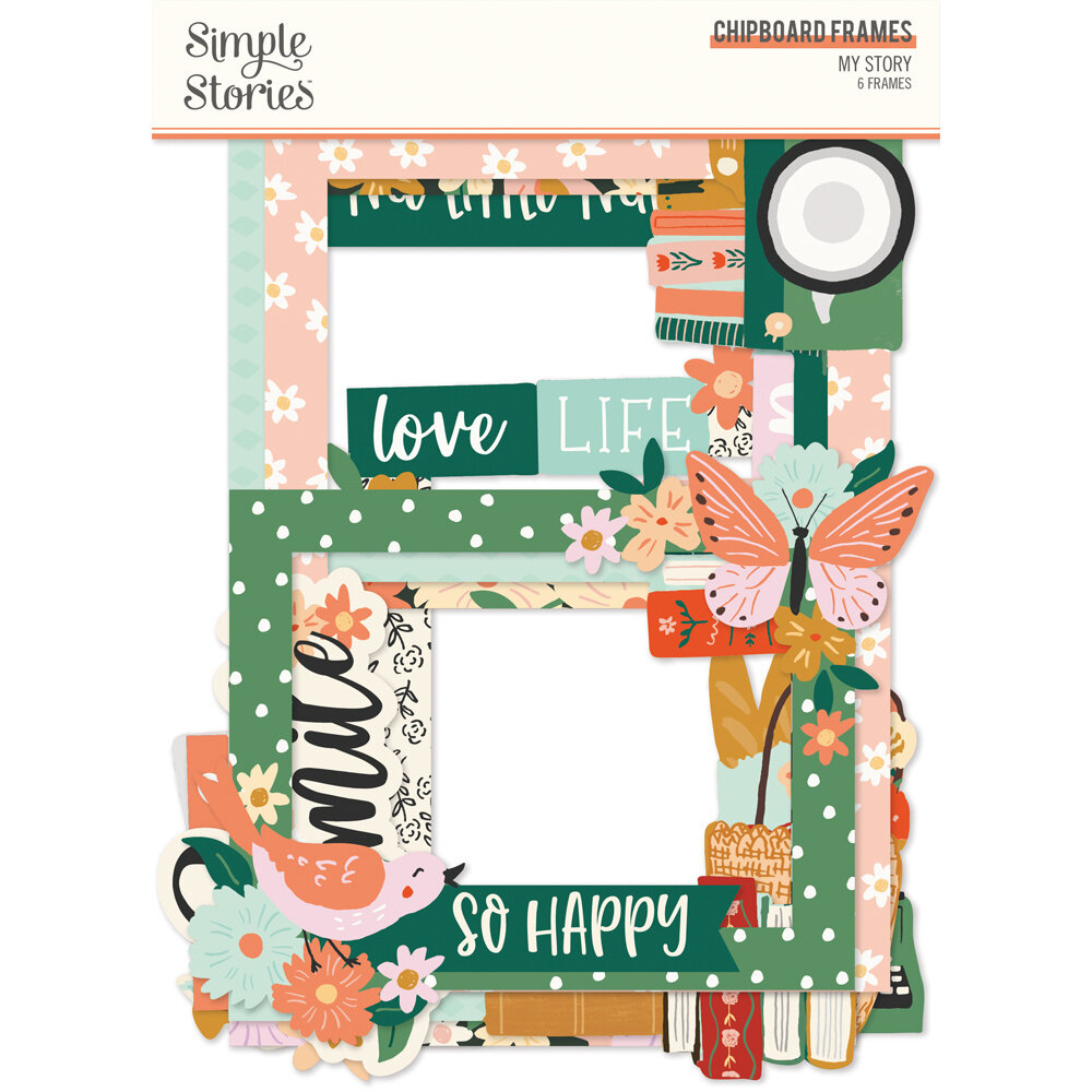 Simple Stories My Story Chipboard Frames (19321) (OUTLET)