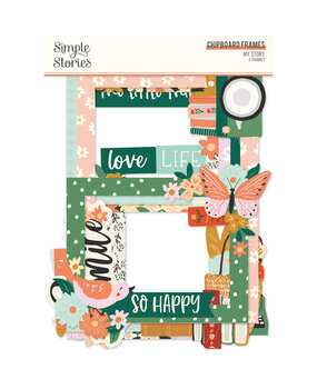 Simple Stories My Story Chipboard Frames (19321) (OUTLET)