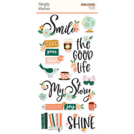 Simple Stories My Story Foam Stickers (19322) (OUTLET)