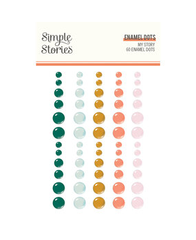 Simple Stories My Story Enamel Dots (19324) (OUTLET)