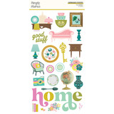 Simple Stories Flea Market Chipboard Stickers (19616) (OUTLET)