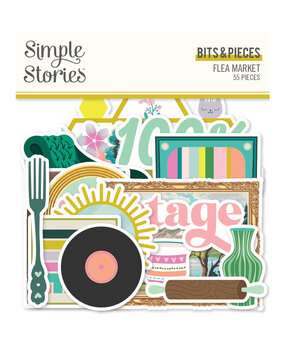 Simple Stories Flea Market Bits & Pieces (19617) (OUTLET)