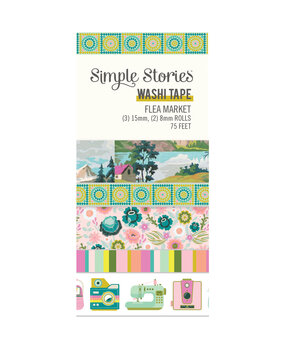 Simple Stories Flea Market Washi Tape (19625) (OUTLET)