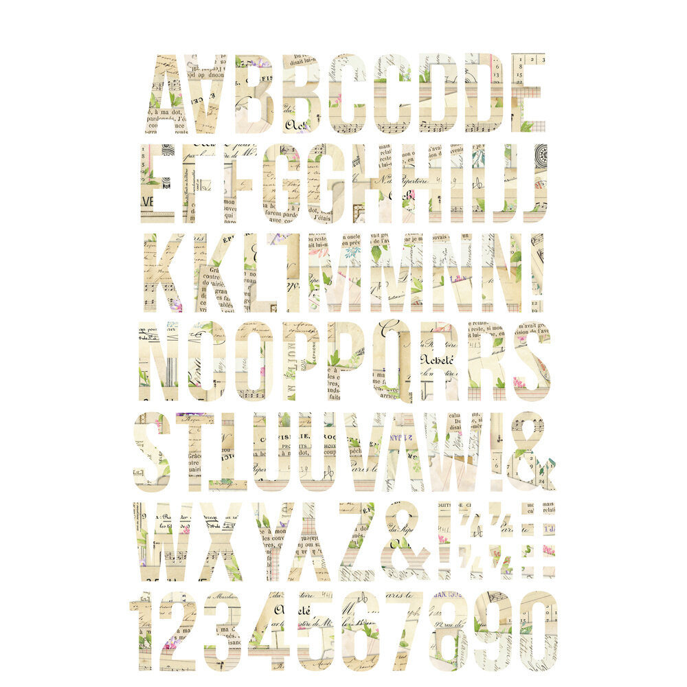 Simple Stories Simple Vintage Life in Bloom Sticker Book (19732) (OUTLET)