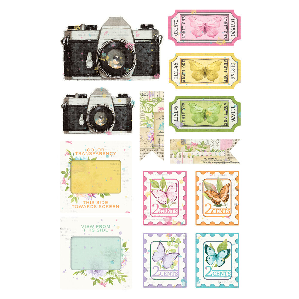 Simple Stories Simple Vintage Life in Bloom Sticker Book (19732) (OUTLET)