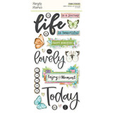 Simple Stories Simple Vintage Life in Bloom Foam Stickers (19735) (OUTLET)