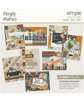 Simple Stories Here + There Simple Cards Kit (19828) (OUTLET)