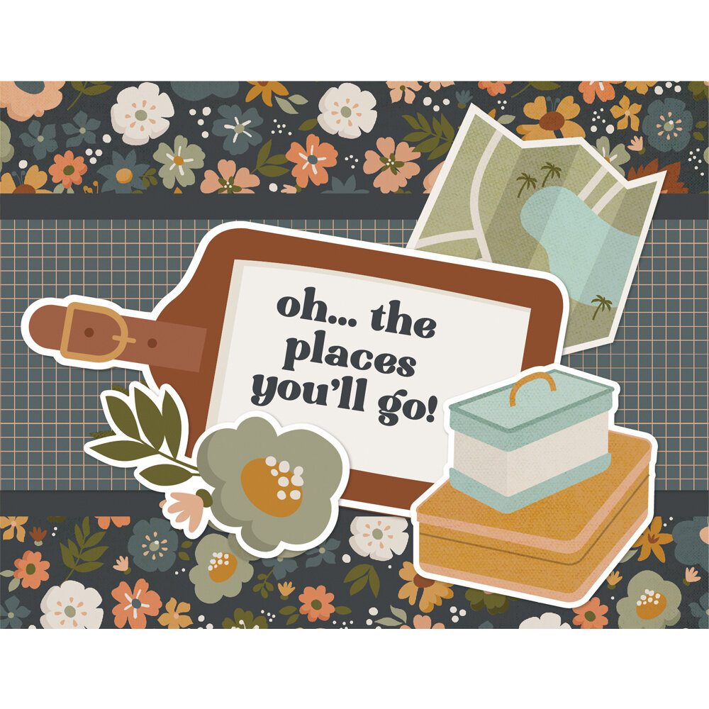 Simple Stories Here + There Simple Cards Kit (19828) (OUTLET)