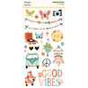 Simple Stories Boho Sunshine Chipboard Stickers (19916) (OUTLET)