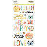 Simple Stories Boho Sunshine Foam Stickers (19922) (OUTLET)