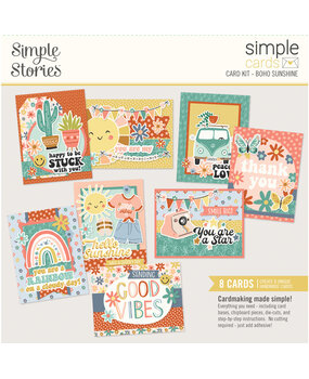 Simple Stories Boho Sunshine Simple Cards Kit (19928) (OUTLET) Simple Stories Boho Sunshine Simple Cards Kit (19928) (OUTLET)