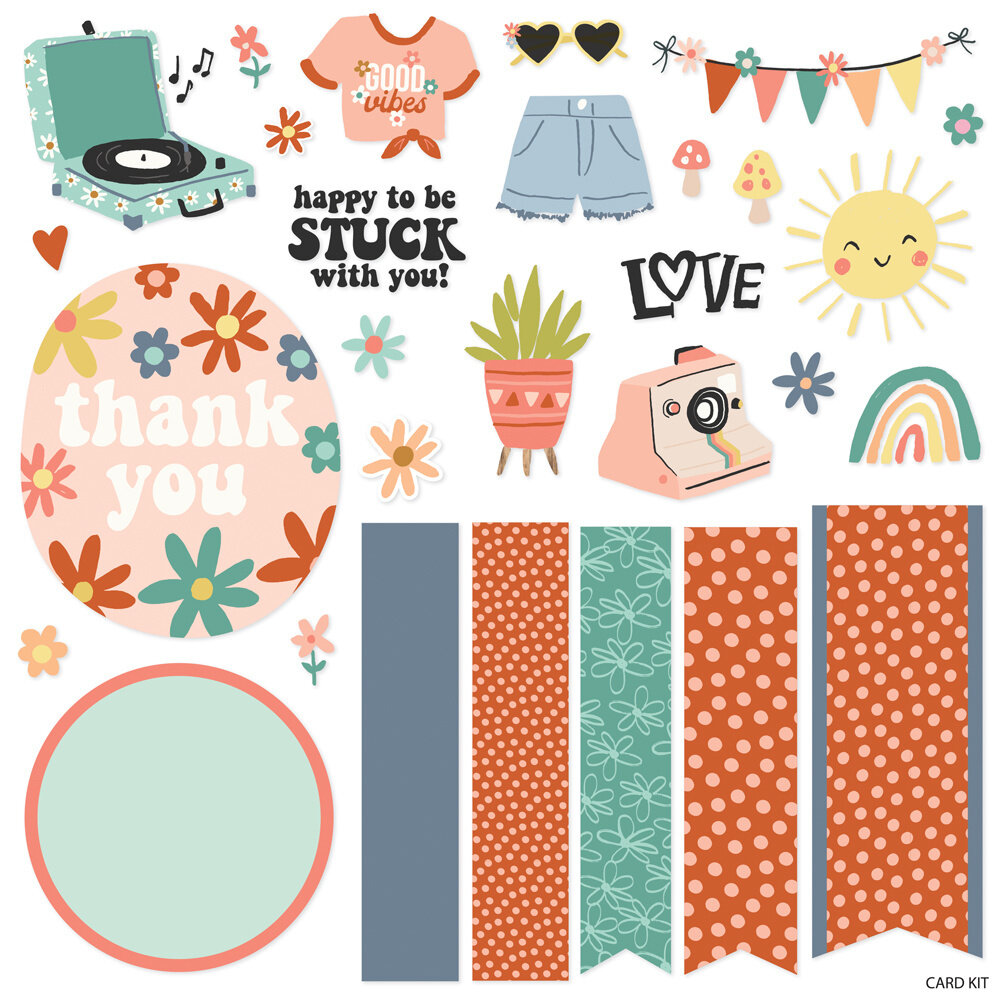 Simple Stories Boho Sunshine Simple Cards Kit (19928) (OUTLET)