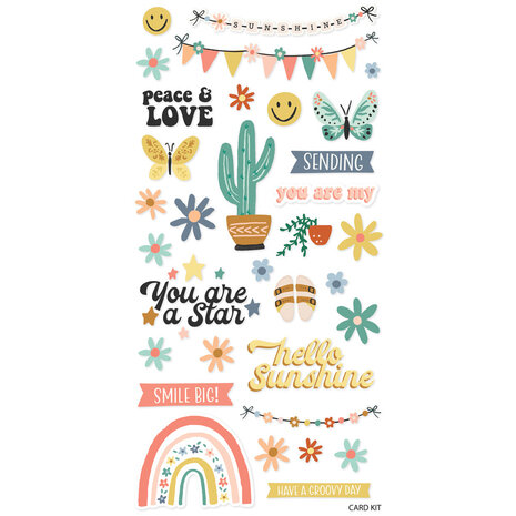Simple Stories Boho Sunshine Simple Cards Kit (19928) (OUTLET)