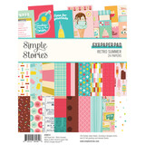 Simple Stories Retro Summer 6x8 Inch Paper Pad (20014) (OUTLET)