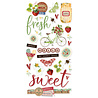 Simple Stories Simple Vintage Berry Fields Chipboard Stickers (20121) (OUTLET)