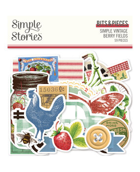 Simple Stories Simple Vintage Berry Fields Bits & Pieces (20122) (OUTLET)